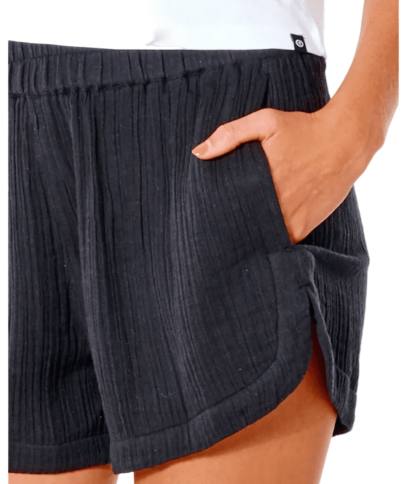RIP CURL Women's Premium Surf Short Black Women's Shorts Rip Curl 