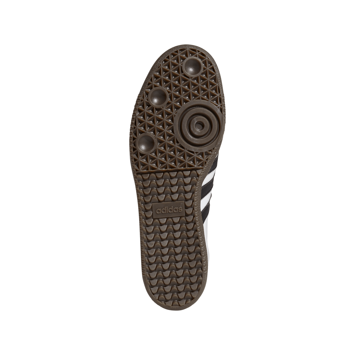 ADIDAS Samba ADV Shoes Cloud White/Core Black/Gum Men's Skate Shoes Adidas 