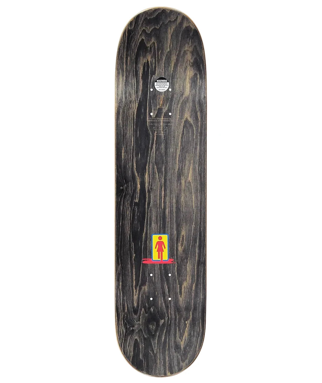 GIRL Breanna Geering Blood Bath 8.0 Skateboard Deck Skateboard Decks Girl 