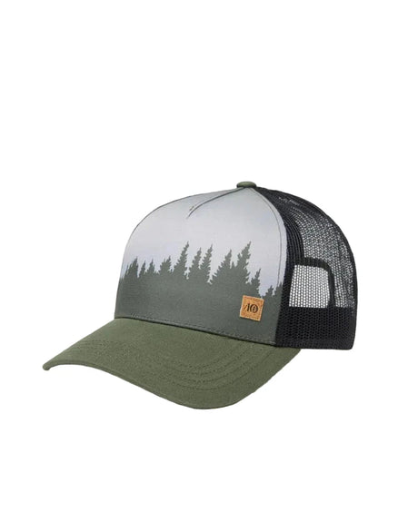 TENTREE Juniper Altitude Hat Deep Olive/White Men's Hats Tentree 