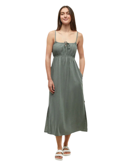 TENTREE Women's Gabriola Dress Agave Green Women's Dresses Tentree 