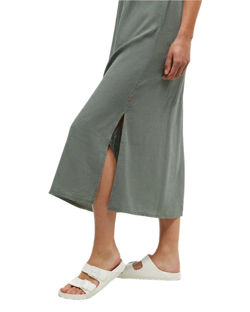 TENTREE Women's Gabriola Dress Agave Green Women's Dresses Tentree 