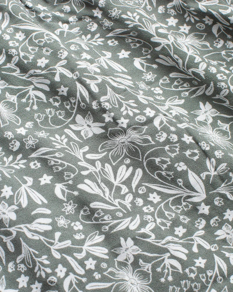 TENTREE Women's Kits Dress Agave Green/Field Flower Women's Dresses Tentree 