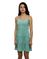 TENTREE Women's Fairweather Dress Turquoise Sky Women's Dresses Tentree 