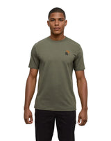 TENTREE Mountain Pass T-Shirt Deep Olive/Meteorite Black Men's Short Sleeve T-Shirts Tentree 