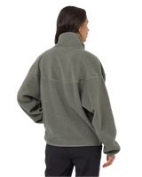 TENTREE Women's Recycled Microfleece 1/4 Snap Fleece Sweater Mineral Women's Sweaters Tentree 