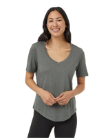 TENTREE Women's TreeBlend Classic V-Neck T-Shirt Mineral Heather Women's T-Shirts Tentree 