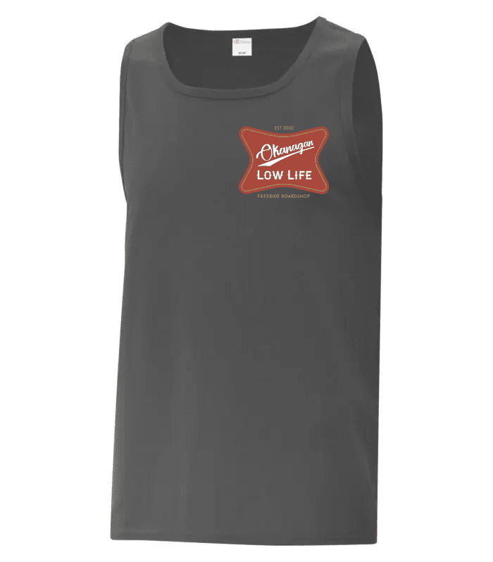 FREERIDE Low Life Tank Charcoal Men's Tank Tops Freeride XL 