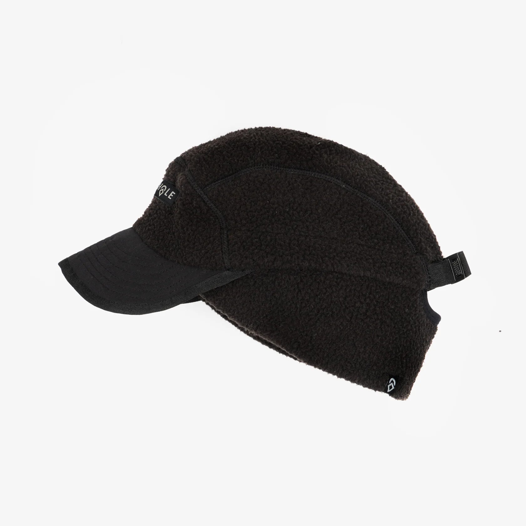 AIRHOLE Guide Polartec Shearling Fleece Hat Black Men's Hats Airhole 