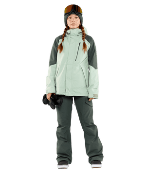 VOLCOM Women's V.Co Aris Insulated Gore Jacket Sage Frost Women's Snow Jackets Volcom 