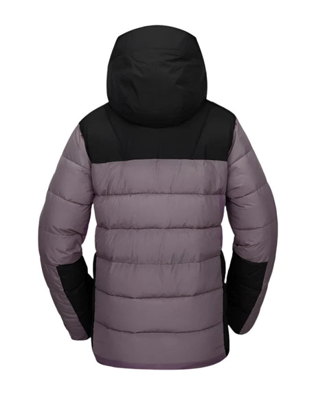 VOLCOM Women's Puffleup Snowboard Jacket Dusty Lavender 2025 Women's Snow Jackets Volcom 