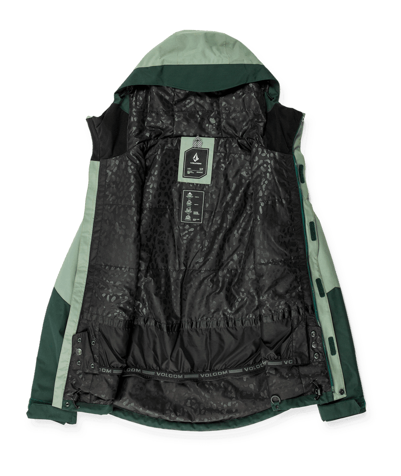 VOLCOM Women's Bolt Insulated Snowboard Jacket Scarab 2025 Women's Snow Jackets Volcom 