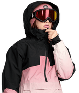VOLCOM Women's Fern Insulated GORE-TEX Pullover Snow Jacket Mesa Rose 2026 Women's Snow Jackets Volcom 
