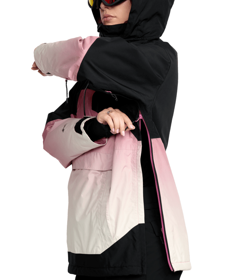 VOLCOM Women's Fern Insulated GORE-TEX Pullover Snow Jacket Mesa Rose 2026 Women's Snow Jackets Volcom 