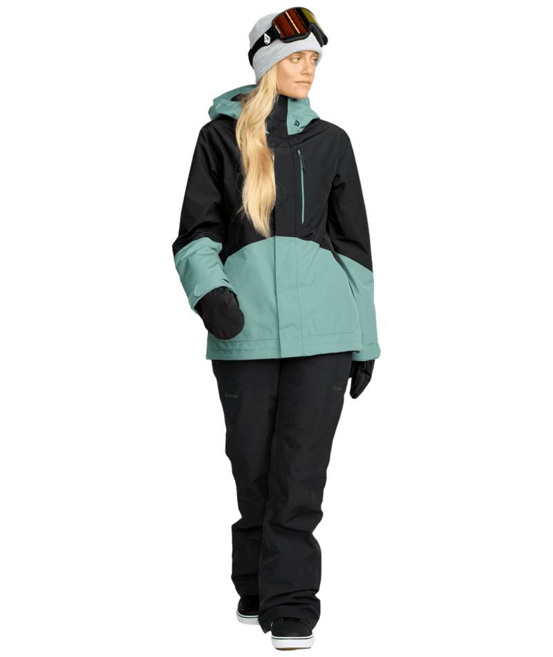 VOLCOM Women's V.Co Tech Eras GORE-TEX Insulated Snow Jacket Arctic Blue 2026 Women's Snow Jackets Volcom 