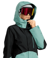 VOLCOM Women's V.Co Tech Eras GORE-TEX Insulated Snow Jacket Arctic Blue 2026 Women's Snow Jackets Volcom 