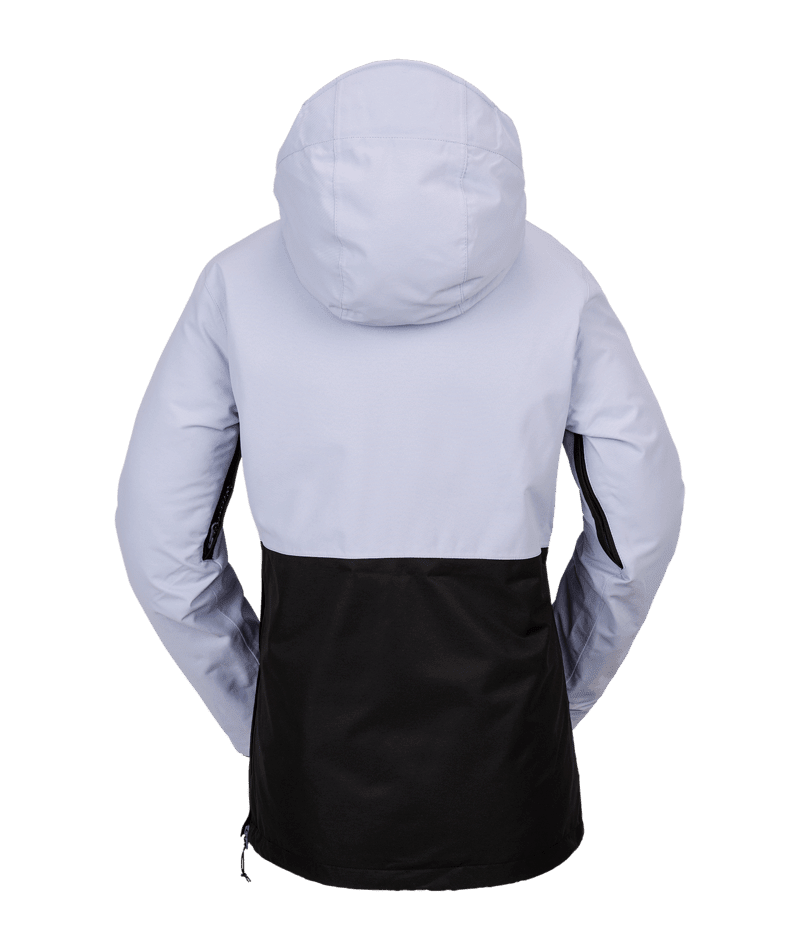 VOLCOM Women s Ashfield Pullover Snowboard Jacket Lilac Ash 2024