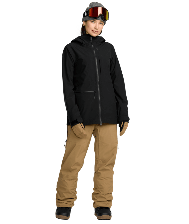 VOLCOM Women's Cloudbreaker Stretch 30K Snow Jacket Black 2026 Women's Snow Jackets Volcom 