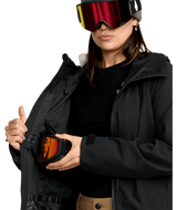 VOLCOM Women's Cloudbreaker Stretch 30K Snow Jacket Black 2026 Women's Snow Jackets Volcom 