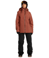 VOLCOM Women's AT Stretch GORE-TEX Snow Jacket Henna 2026 Women's Snow Jackets Volcom 