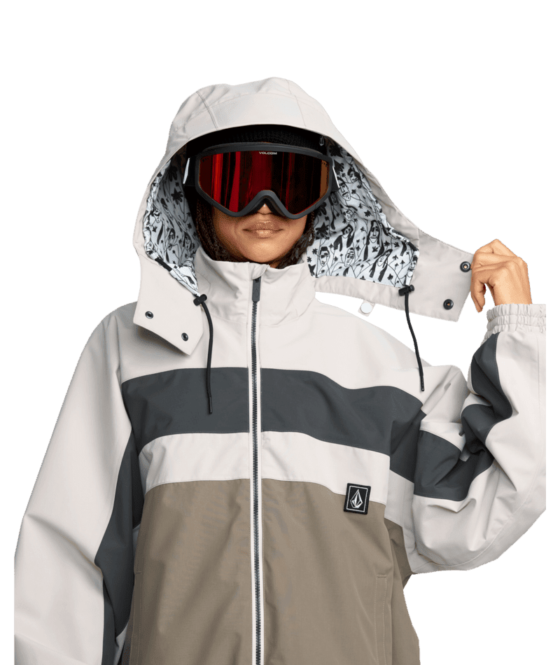 VOLCOM Women's DLM Snow Jacket Stone 2026 Women's Snow Jackets Volcom 