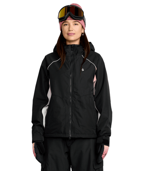 VOLCOM Women's Stone Smokeshow 20K Snow Jacket Black 2026 Women's Snow Jackets Volcom 