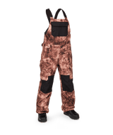 VOLCOM Women's Creston 3D Stretch Bib Overall Snowboard Pants Pink Salt Wash 2024 Women's Snow Bib Pants Volcom 