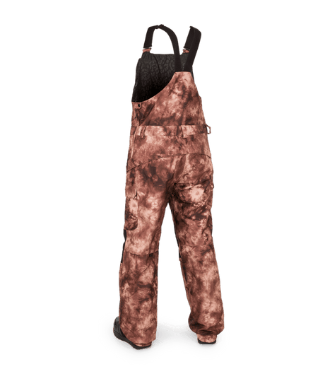 VOLCOM Women's Creston 3D Stretch Bib Overall Snowboard Pants Pink Salt Wash 2024 Women's Snow Bib Pants Volcom 