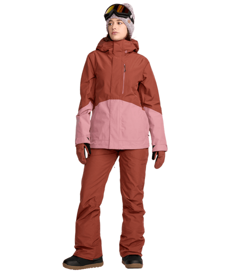 VOLCOM Women's Kanyon Insulated GORE-TEX Snow Pants Henna 2026 Women's Snow Pants Volcom 