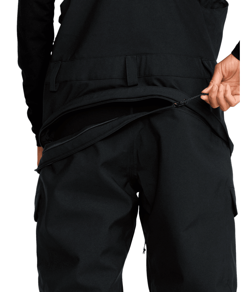 VOLCOM Women's Creston 3D Stretch Bib Snow Pants Black 2026 Women's Snow Bib Pants Volcom 