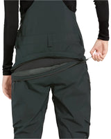 VOLCOM Women's GORE-TEX Elm Stretch Bib Overall Snowboard Pant Black 2025 Women's Snow Bib Pants Volcom 