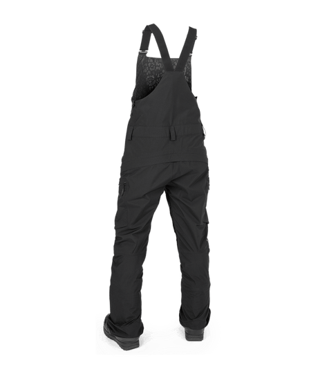 VOLCOM Women's Elm Stretch GORE-TEX Bib Overall Snowboard Pant Black 2025 Women's Snow Bib Pants Volcom 