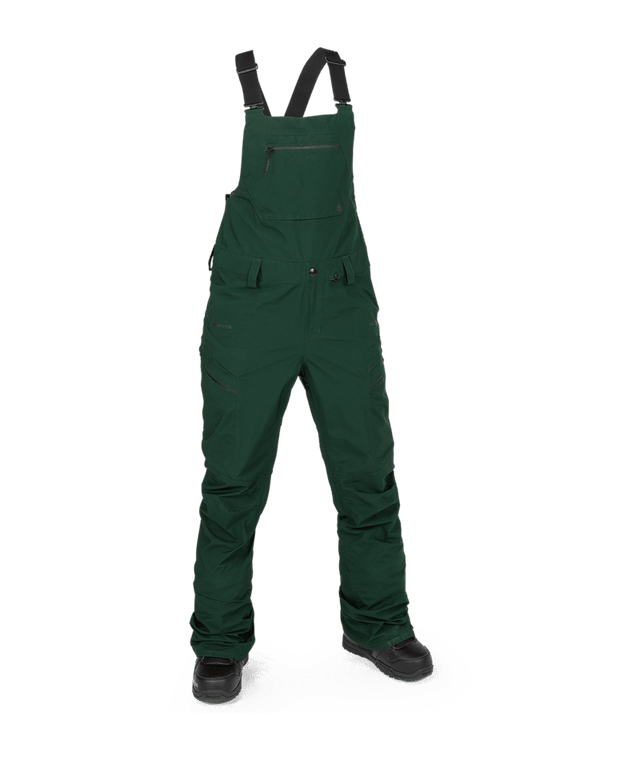 VOLCOM Women's Elm Stretch GORE-TEX Bib Overall Snowboard Pant Scarab 2025 Women's Snow Bib Pants Volcom 