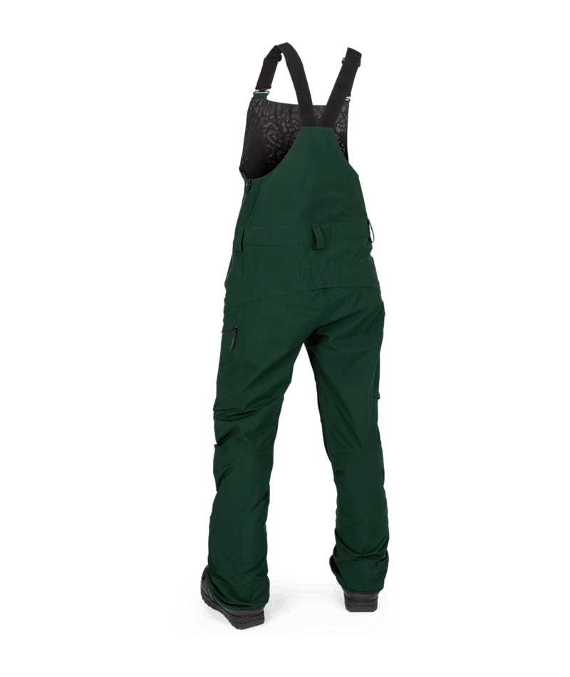 VOLCOM Women's Elm Stretch GORE-TEX Bib Overall Snowboard Pant Scarab 2025 Women's Snow Bib Pants Volcom 