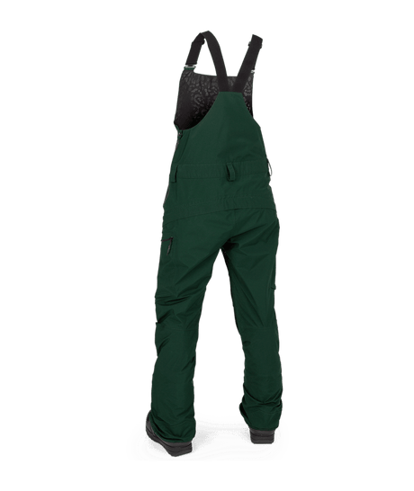 VOLCOM Women's Elm Stretch GORE-TEX Bib Overall Snowboard Pant Scarab 2025 Women's Snow Bib Pants Volcom 