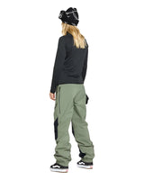 VOLCOM Women's GORE-TEX V.Co AT Snowboard Pant Lichen Green 2025 Women's Snow Pants Volcom 