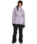 VOLCOM Women's Ash Stretch GORE-TEX Bib Snow Pants Black 2026 Women's Snow Bib Pants Volcom 