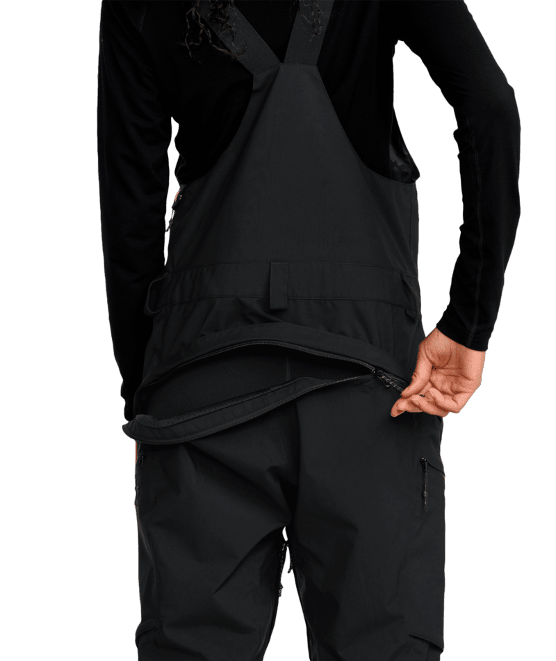 VOLCOM Women's Ash Stretch GORE-TEX Bib Snow Pants Black 2026 Women's Snow Bib Pants Volcom 