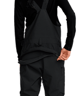 VOLCOM Women's Ash Stretch GORE-TEX Bib Snow Pants Black 2026 Women's Snow Bib Pants Volcom 
