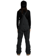 VOLCOM Women's Ash Stretch GORE-TEX Bib Snow Pants Black 2026 Women's Snow Bib Pants Volcom 