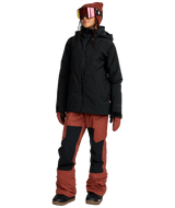 VOLCOM Women's Ash Stretch GORE-TEX Bib Snow Pants Henna 2026 Women's Snow Bib Pants Volcom 