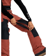 VOLCOM Women's Ash Stretch GORE-TEX Bib Snow Pants Henna 2026 Women's Snow Bib Pants Volcom 