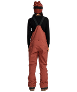 VOLCOM Women's Ash Stretch GORE-TEX Bib Snow Pants Henna 2026 Women's Snow Bib Pants Volcom 