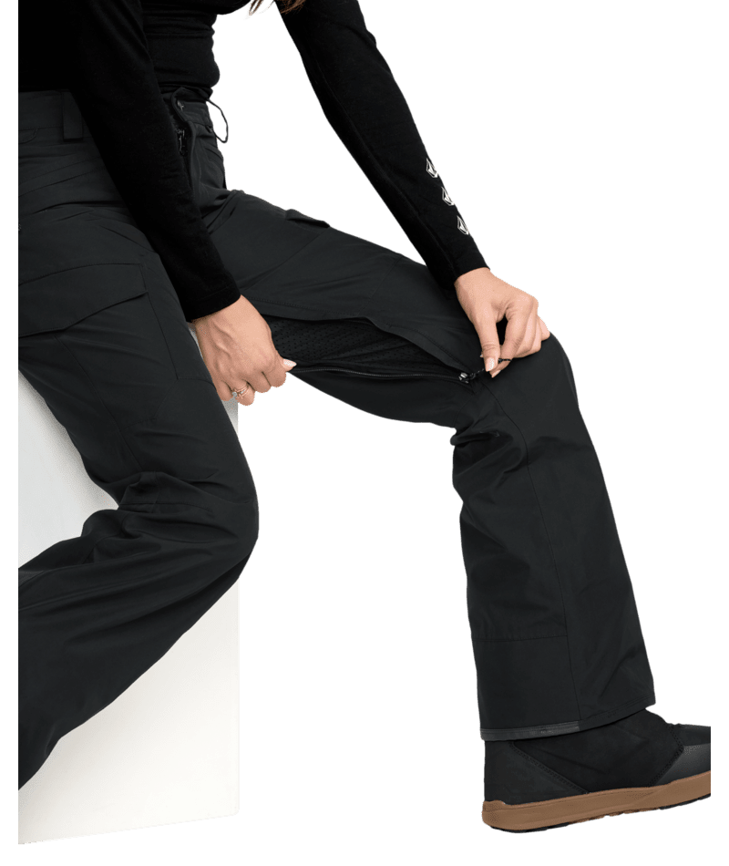 VOLCOM Women's Stonelark GORE-TEX Snow Pants Black 2026 Women's Snow Pants Volcom 