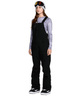 VOLCOM Women's Swift Bib Overall Snow Pants Black 2026 Women's Snow Bib Pants Volcom 