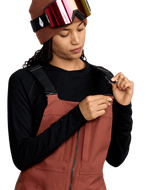 VOLCOM Women's Swift Bib Overall Snow Pants Henna 2026 Women's Snow Bib Pants Volcom 