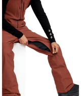 VOLCOM Women's Swift Bib Overall Snow Pants Henna 2026 Women's Snow Bib Pants Volcom 