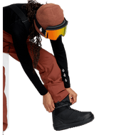 VOLCOM Women's Swift Bib Overall Snow Pants Henna 2026 Women's Snow Bib Pants Volcom 