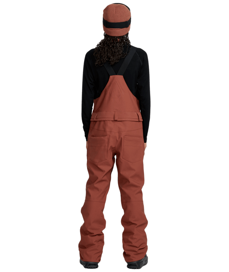 VOLCOM Women's Swift Bib Overall Snow Pants Henna 2026 Women's Snow Bib Pants Volcom 