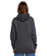 VOLCOM Women's Tower Pullover Fleece Black Women's Pullover Hoodies Volcom 